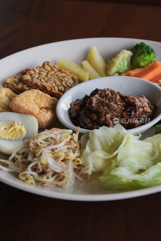 传统的巴厘岛的食品