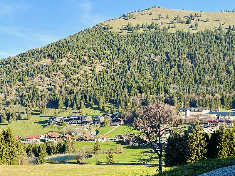 Oberjoch，德国最高的山村