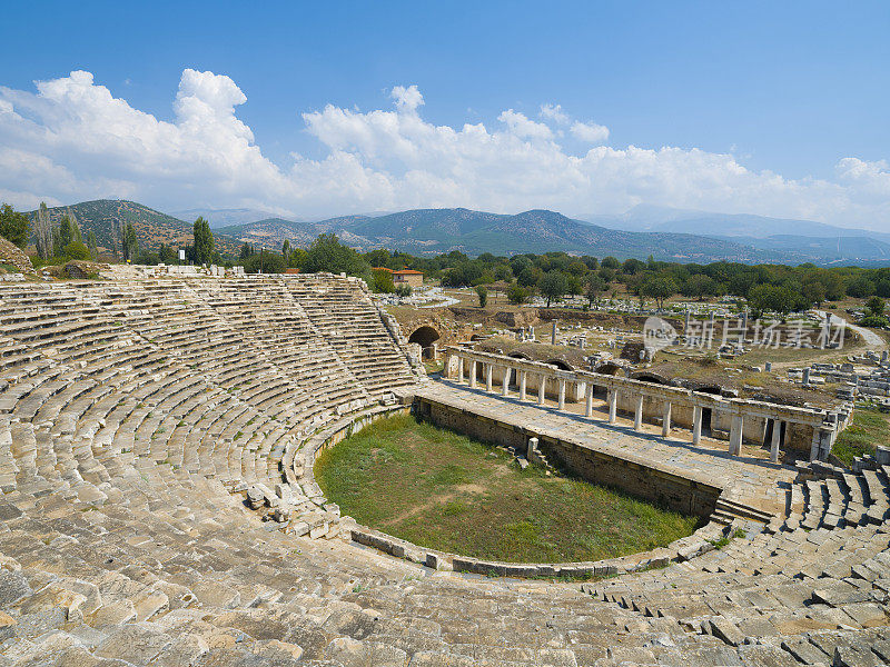 春草古城，aydın。火鸡