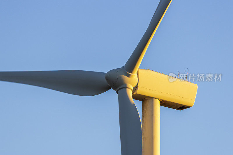 风力发电厂的风力涡轮机