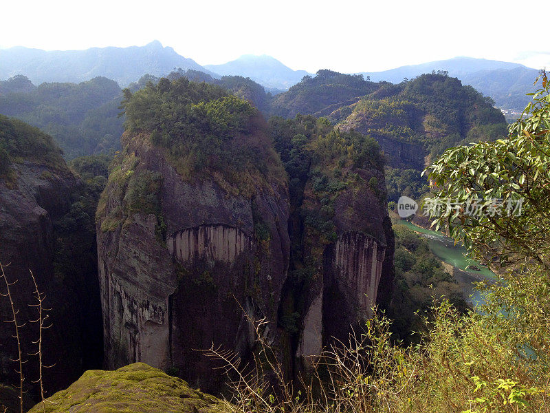 武夷山冬天的美景，中国