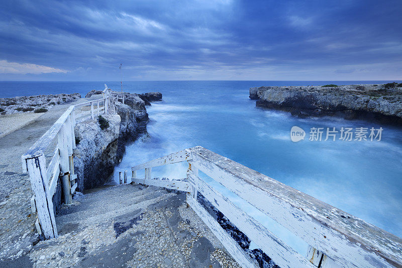 沿海的场景