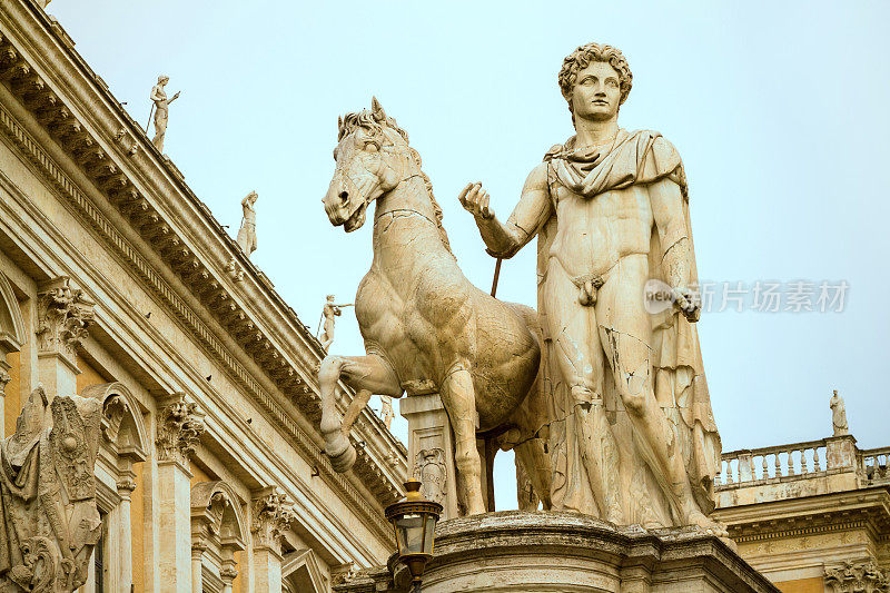 罗马骑马者雕像