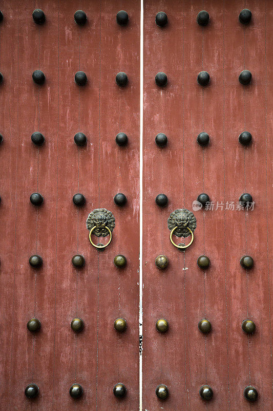 中国古代门环和门钉