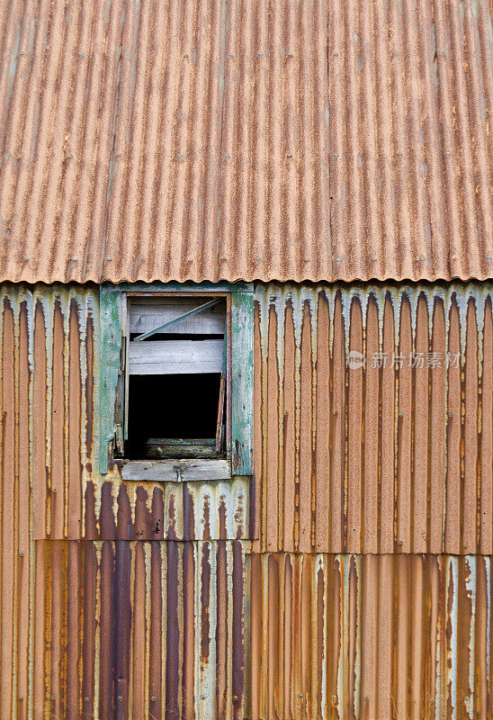 锈迹斑斑的小屋，苏格兰高地