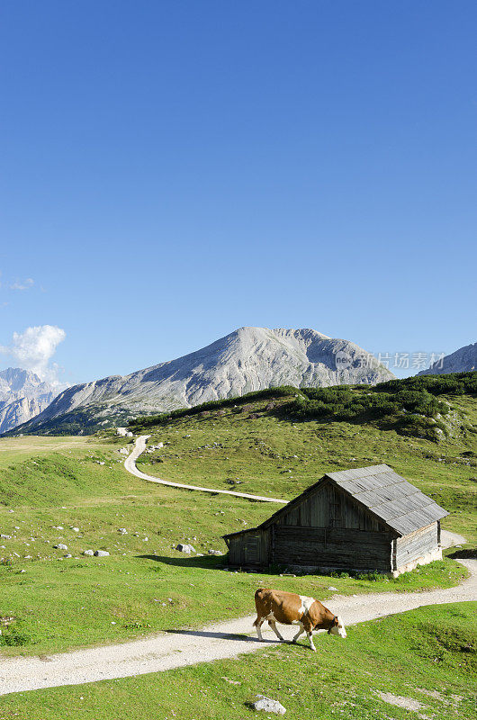 Dolomites的田园风光