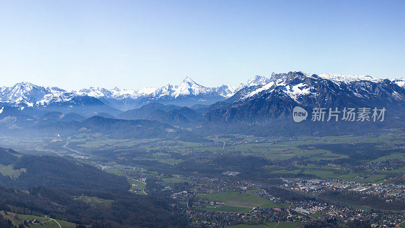 在奥地利阿尔卑斯山