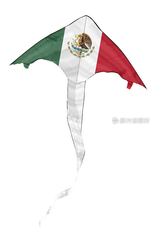 墨西哥国旗的风筝