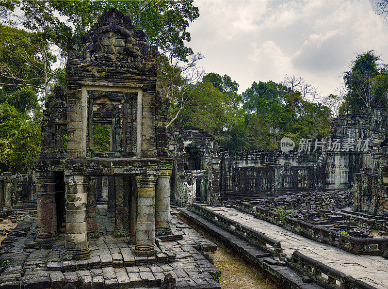 柬埔寨吴哥窟的柏汗寺