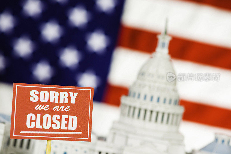 政府关门:抱歉，我们关门了