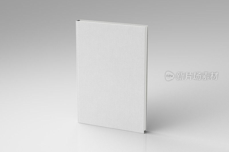 空白书封面模型