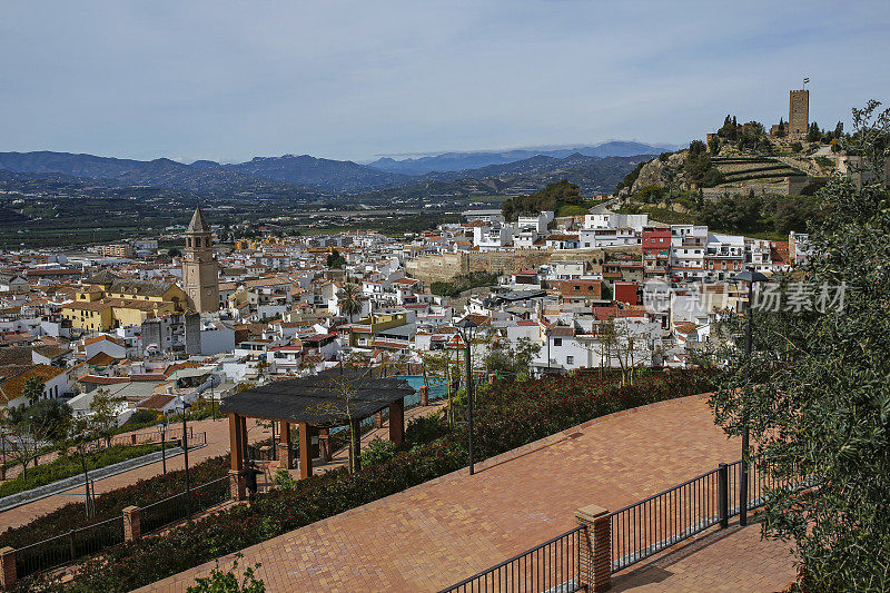 西班牙马拉加Velez-Malaga的风景