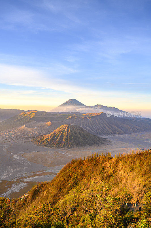 印尼布罗莫火山的日出