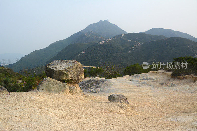 香港新界青山盆地