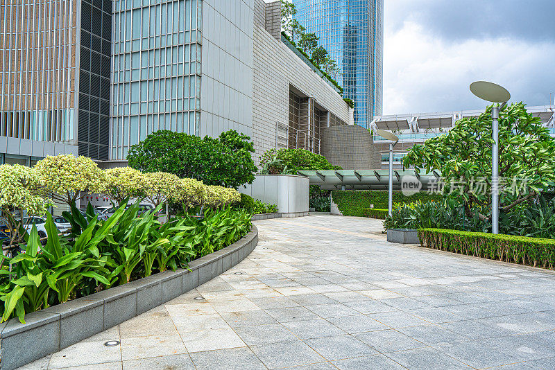 香港中环的天台花园