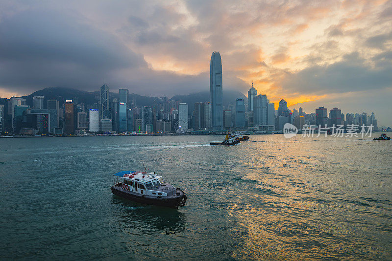 香港的天际线