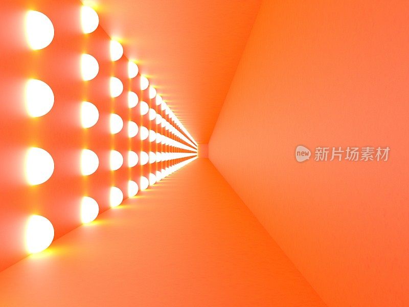 白色空旷明亮的房间