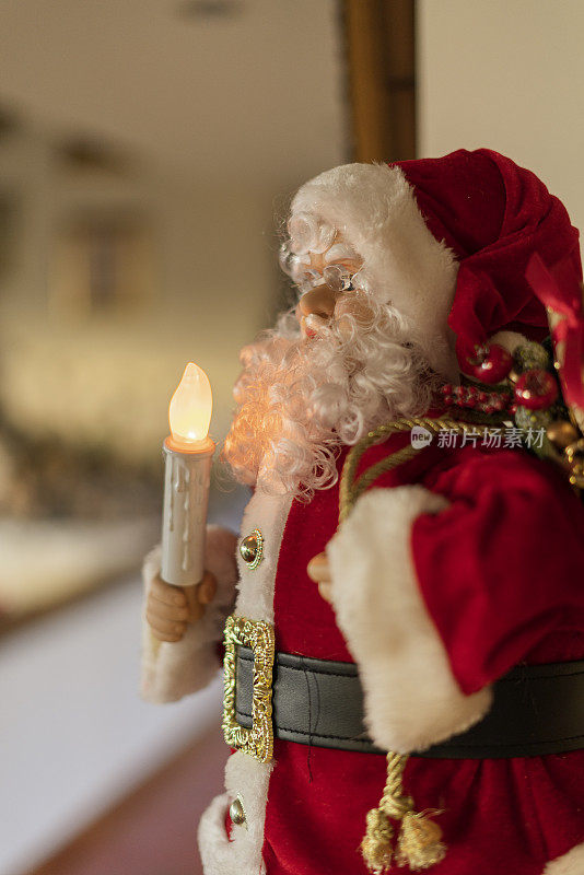 圣诞节装饰的一个房子的客厅