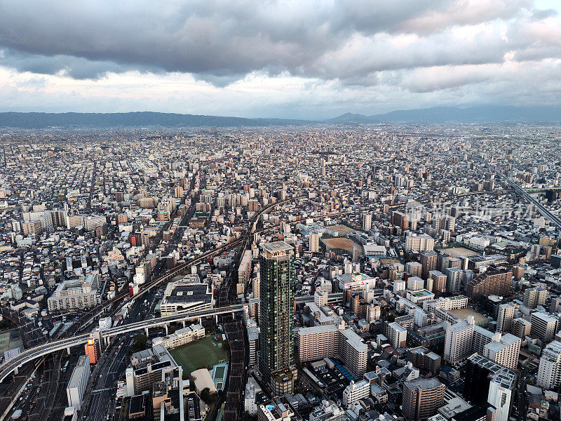 大阪市景，日本