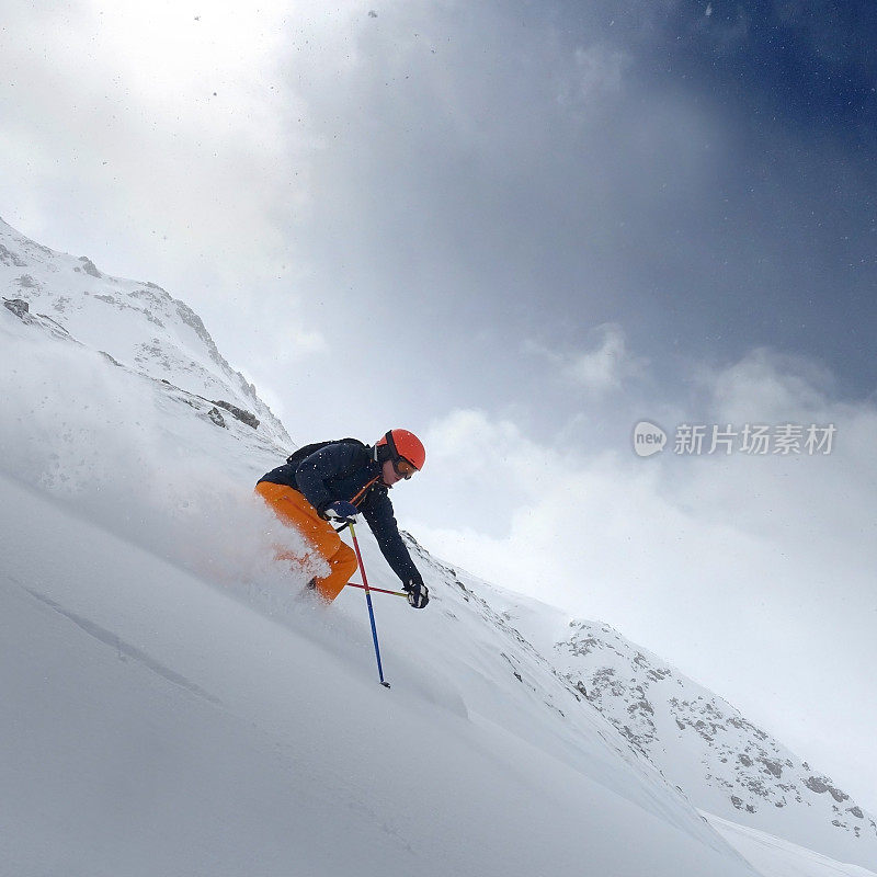 奥地利圣安东极速滑雪