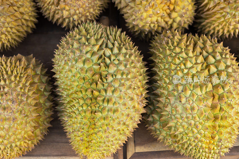 泰国榴莲水果的近景