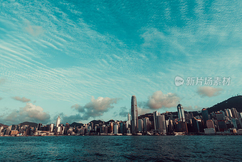 维多利亚港美景