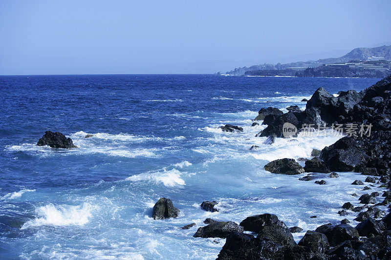 特纳利夫岛的海岸线