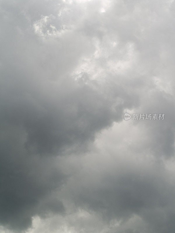 暴风雨的天空