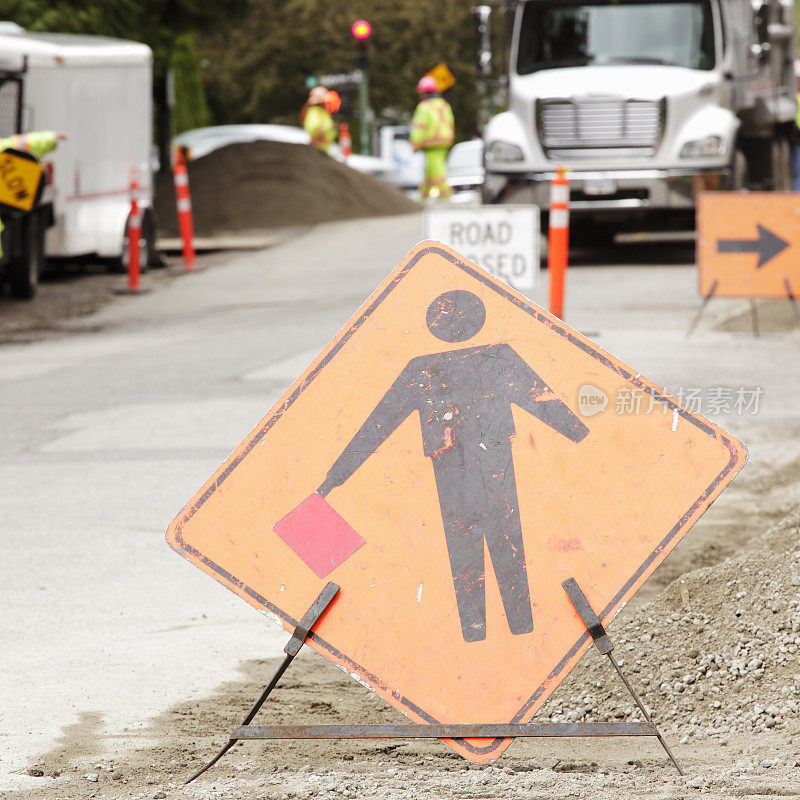 加拿大温哥华的道路建设