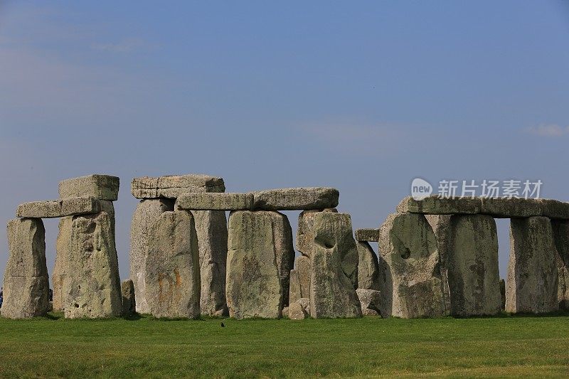 英国巨石阵古石庙