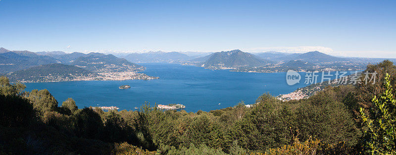 马焦雷湖全景