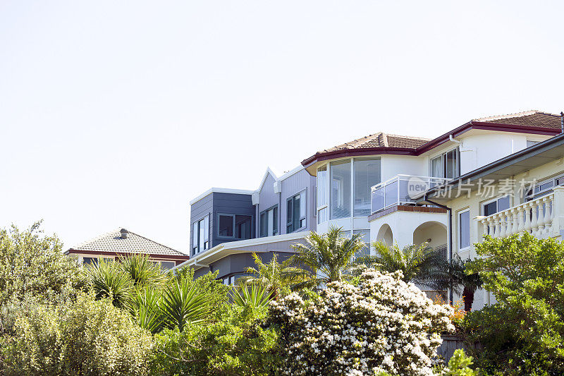 豪华别墅，美丽的海岸小镇Cronulla，澳大利亚悉尼，复制空间
