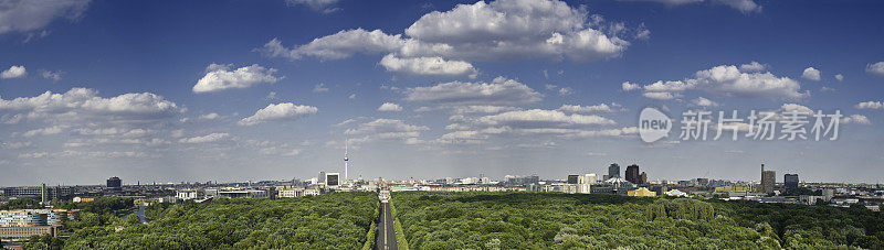 柏林城市景观全景