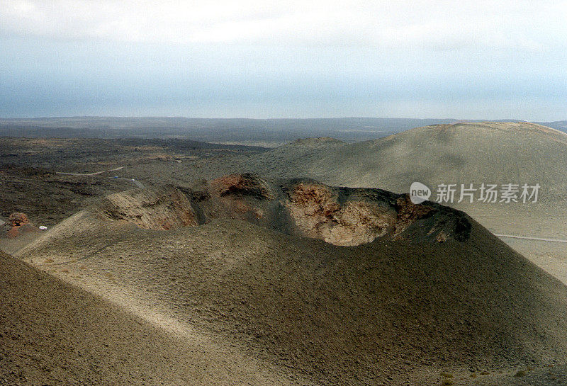 提曼法亚国家公园景观，兰萨罗特岛