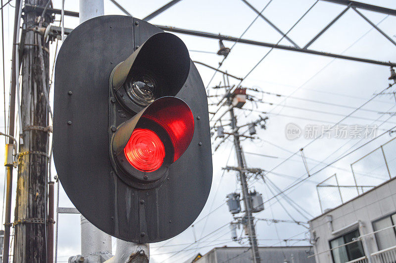 日本京都的铁路交通信号