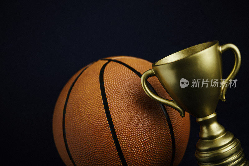 金牌篮球运动奖杯