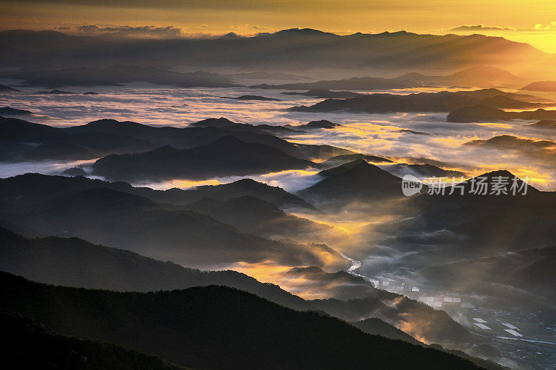 奥多山的风景