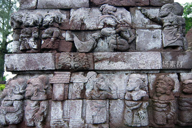 Sukuh神庙的浮雕