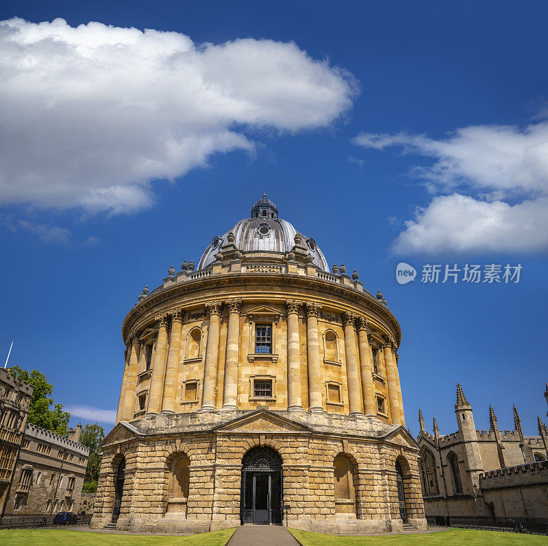 位于英国牛津大学的牛津拉德克利夫科学图书馆