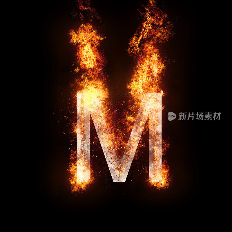 字母M