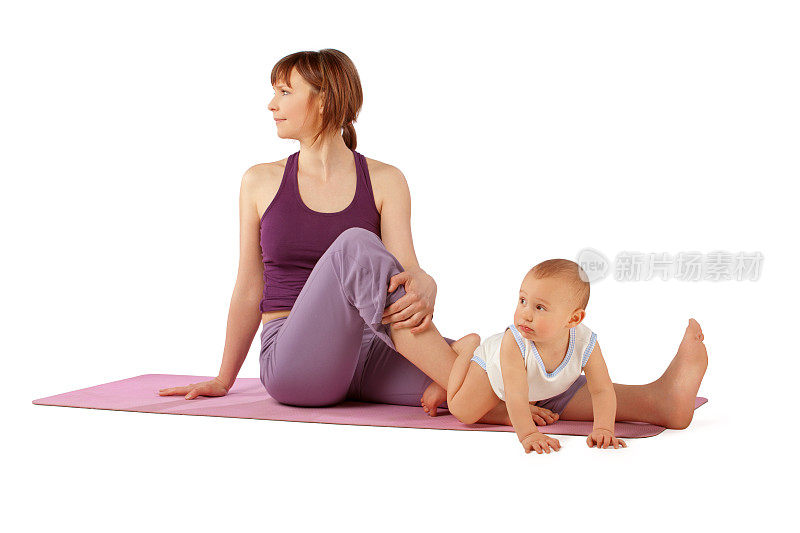瑜伽适合妇女和儿童