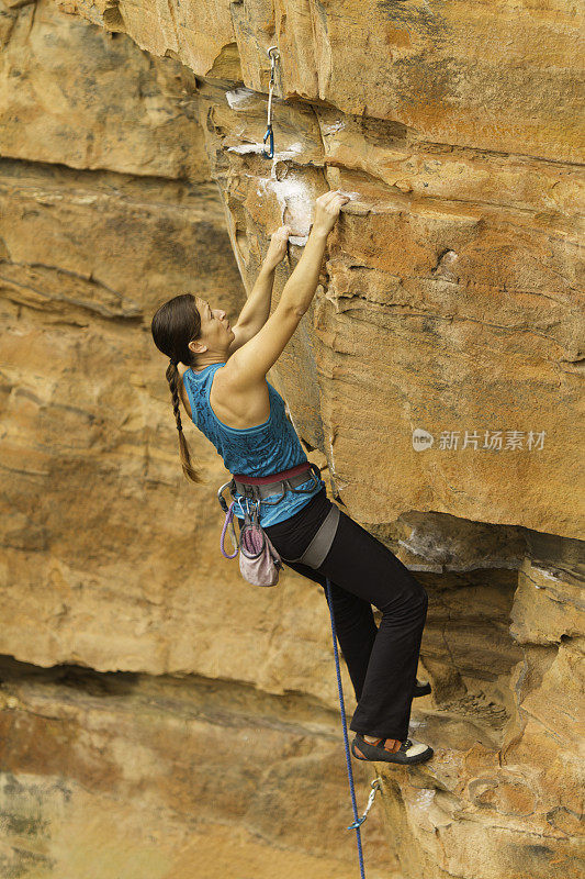 女人的登山者