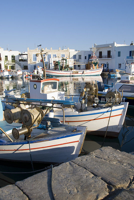 希腊的渔村
