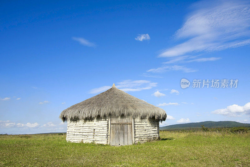 pemon村的土著小屋