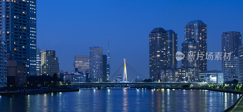 东京海滨夜景