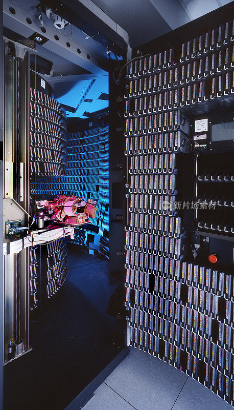 大型信息产业中老式的光学存档系统