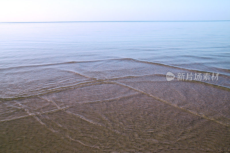 空的海滨