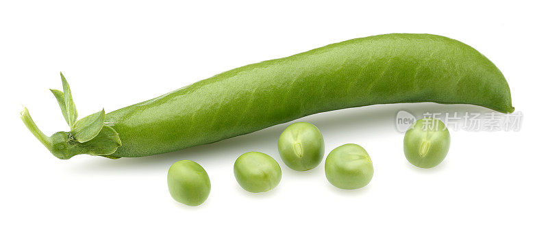 鲜绿豌豆