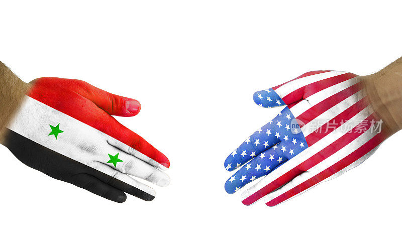 Syria-USA握手