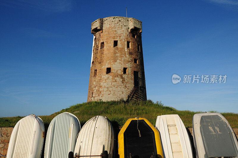 拉霍克，泽西岛，英国